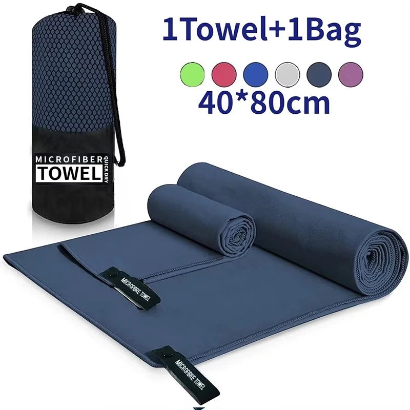 Sneldrogende sporthanddoek – Compact en lichtgewicht voor gym, strand & reizen (40x80cm) - Bivakshop