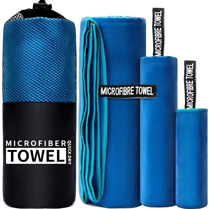 Sneldrogende sporthanddoek – Compact en lichtgewicht voor gym, strand & reizen (40x80cm) - Bivakshop