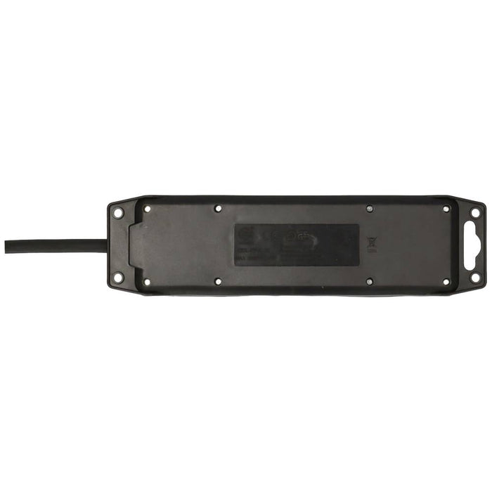 Stekkerdoos met schakelaar voor buiten – Veilig & praktisch – Zwart - Bivakshop