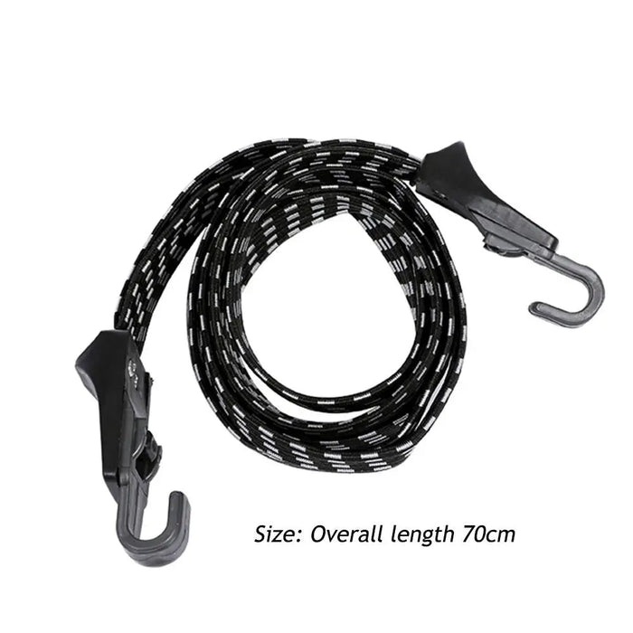 Sterk elastisch koord voor outdoor & DIY - 3mm/4mm multistrand elastisch touw in 4 kleuren - Bivakshop