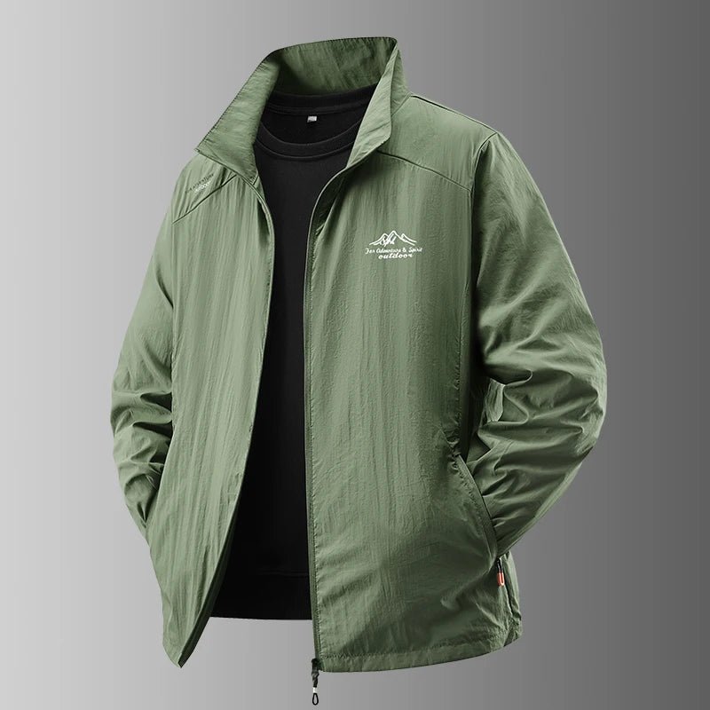 Summer Men's Sun Protection Casual Breathable Sports Windproof Water Resistant Ultrathin Jacket Outdoor Fishing Skin Clothing - Bivakshop