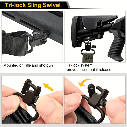 Tactical 550 paracord geweer draagriem – Verstelbaar, lichtgewicht en duurzaam - Bivakshop