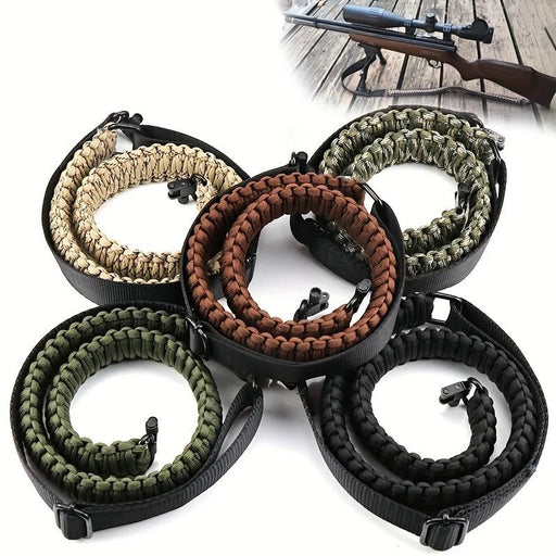 Tactical 550 paracord geweer draagriem – Verstelbaar, lichtgewicht en duurzaam - Bivakshop