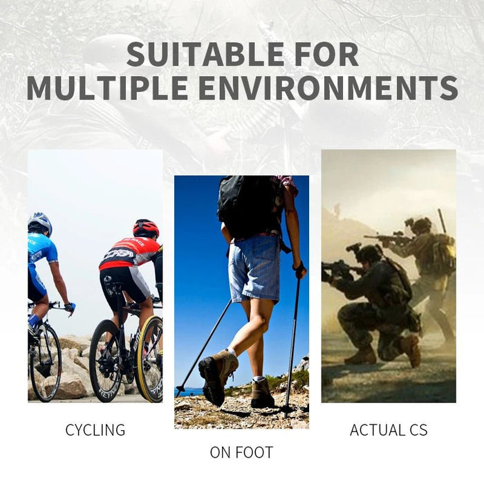 Tactische militaire beschermbril - HD lens voor schieten en motorrijden - Bivakshop