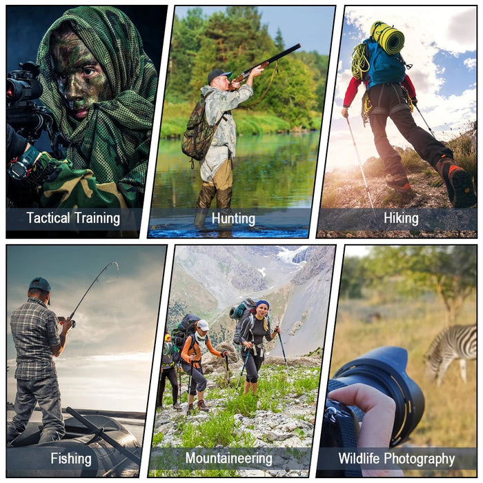 Tactische militaire sjaal - Camouflagepatroon voor buitenactiviteiten - Bivakshop