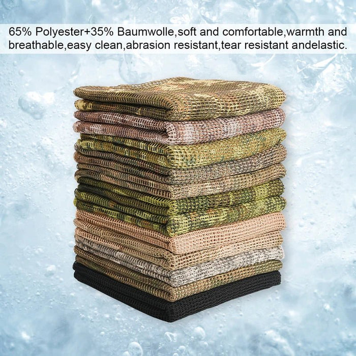 Tactische militaire sjaal - Camouflagepatroon voor buitenactiviteiten - Bivakshop