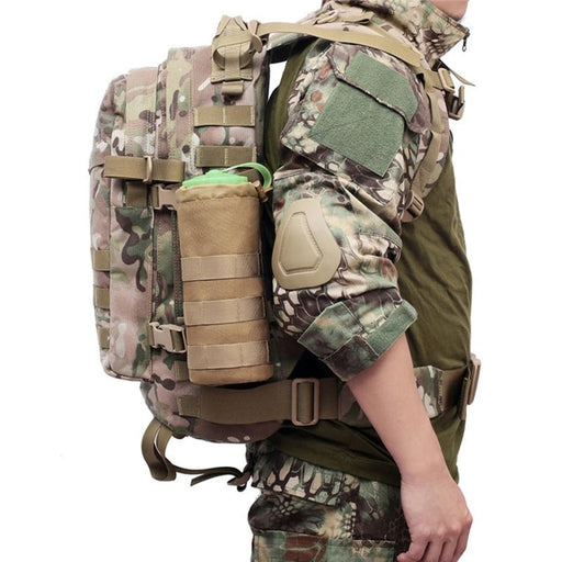 Tactische Molle waterfleshouder - Buiten tas voor camping, hiking en survival - Bivakshop