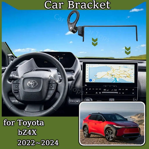 Telefoonhouder voor Toyota bZ4X (2022 - 2024) – MagSafe Magnetisch – Verstelbare Auto Houder - Bivakshop
