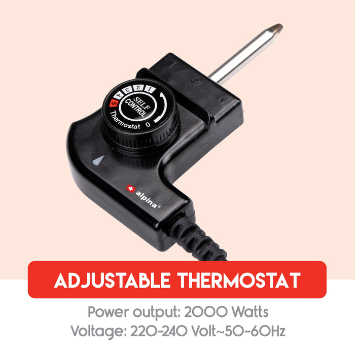 Teppanyaki bakplaat XXL – 2000 W met thermostaat - Bivakshop