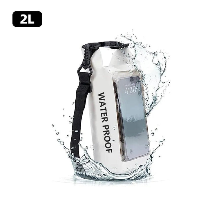 Touchscreen drybag 2 L – Waterdichte unisex tas voor outdoor & wateractiviteiten - Bivakshop