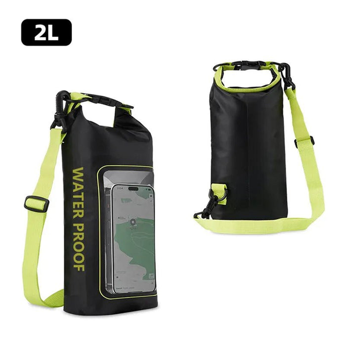 Touchscreen drybag 2 L – Waterdichte unisex tas voor outdoor & wateractiviteiten - Bivakshop