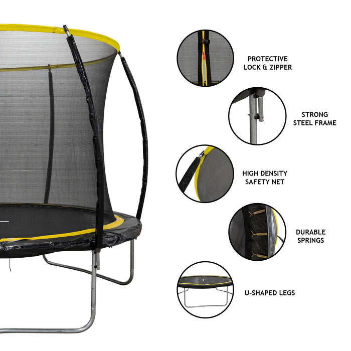 Trampoline 183 cm – Veiligheidsnet & duurzame constructie - Bivakshop