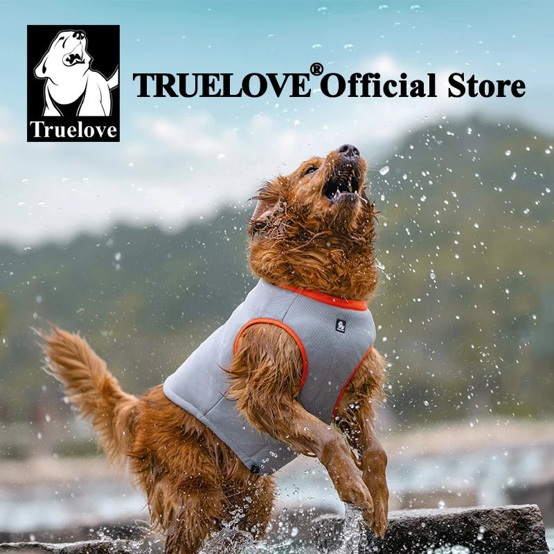 Truelove koelvest voor honden - Lichtgewicht zomervest - Geschikt voor kleine en grote honden - Bivakshop