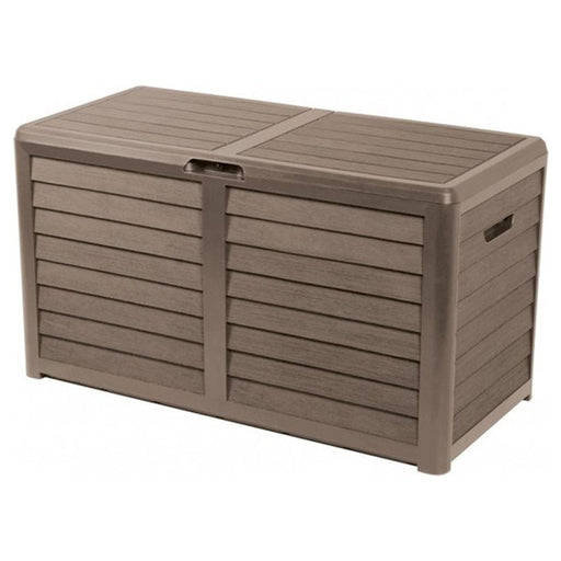 Tuinkussenbox 420 l – Taupe opbergbox voor kussens - Bivakshop
