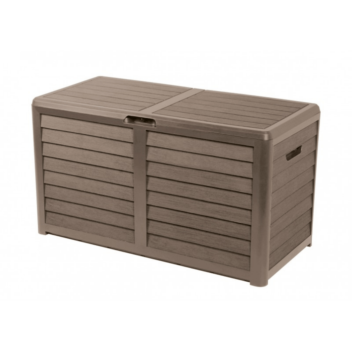 Tuinkussenbox 420 l – Taupe opbergbox voor kussens - Bivakshop