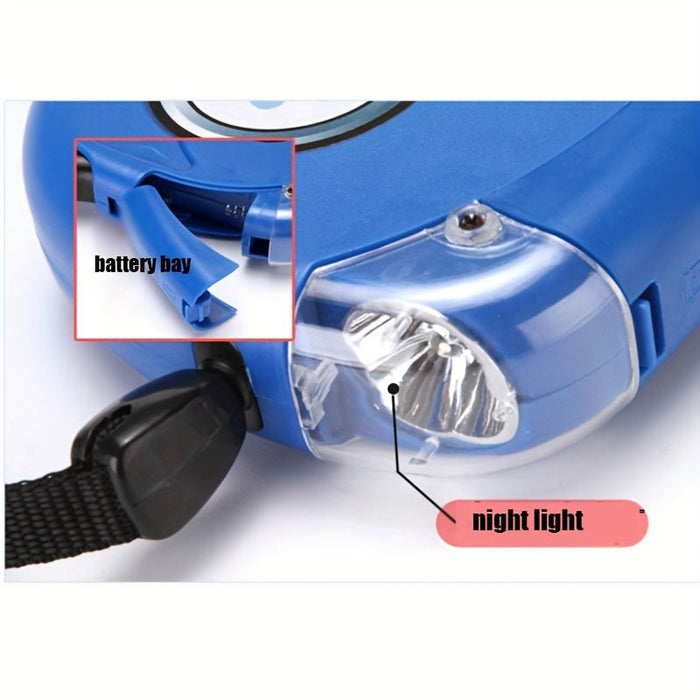 Uittrekbare hondenriem – Met lampje & afvalbakje – Inclusief zakjes - Bivakshop