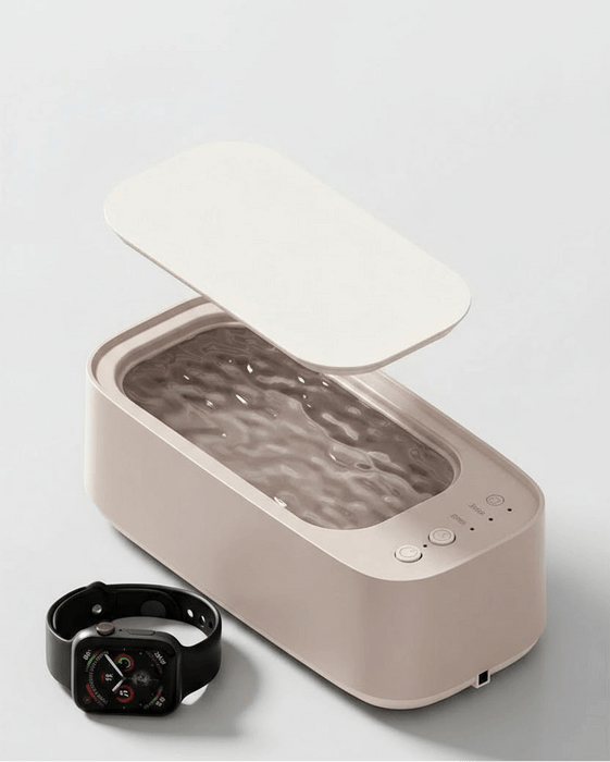 Ultrasone reiniger voor brillen & sieraden – draagbaar – oplaadbaar via USB - Bivakshop