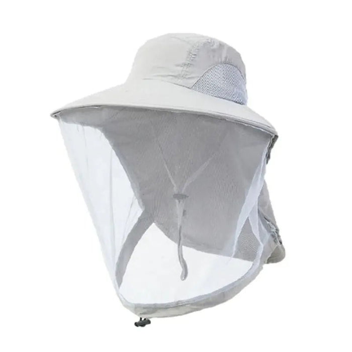 Vis hoed met - Muggennet en - Zonnebescherming voor gezicht en nek - Bivakshop