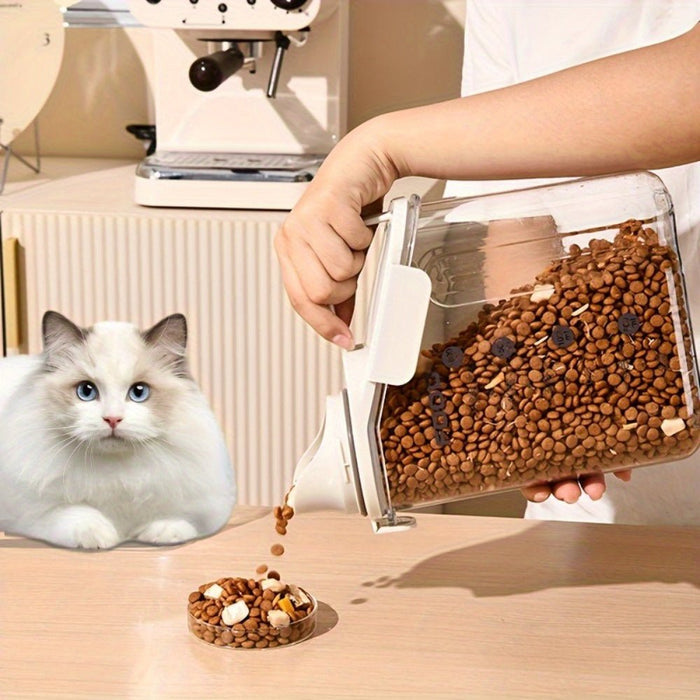 Voercontainer huisdier 2L/2,8L – luchtdicht – met maatbeker - Bivakshop