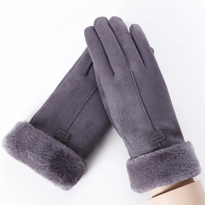 Warme winterhandschoenen dames - Schattig, zacht en touchscreen compatibel - Bivakshop