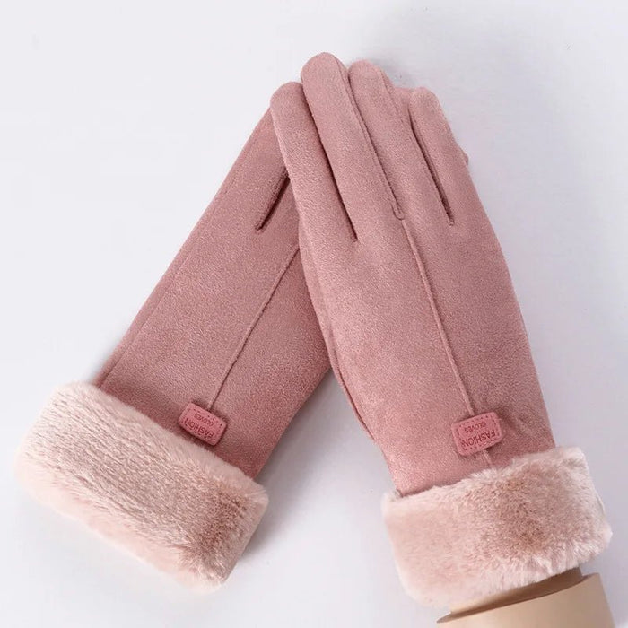 Warme winterhandschoenen dames - Schattig, zacht en touchscreen compatibel - Bivakshop