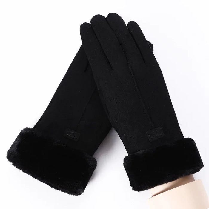 Warme winterhandschoenen dames - Schattig, zacht en touchscreen compatibel - Bivakshop