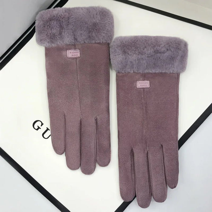 Warme winterhandschoenen dames - Schattig, zacht en touchscreen compatibel - Bivakshop