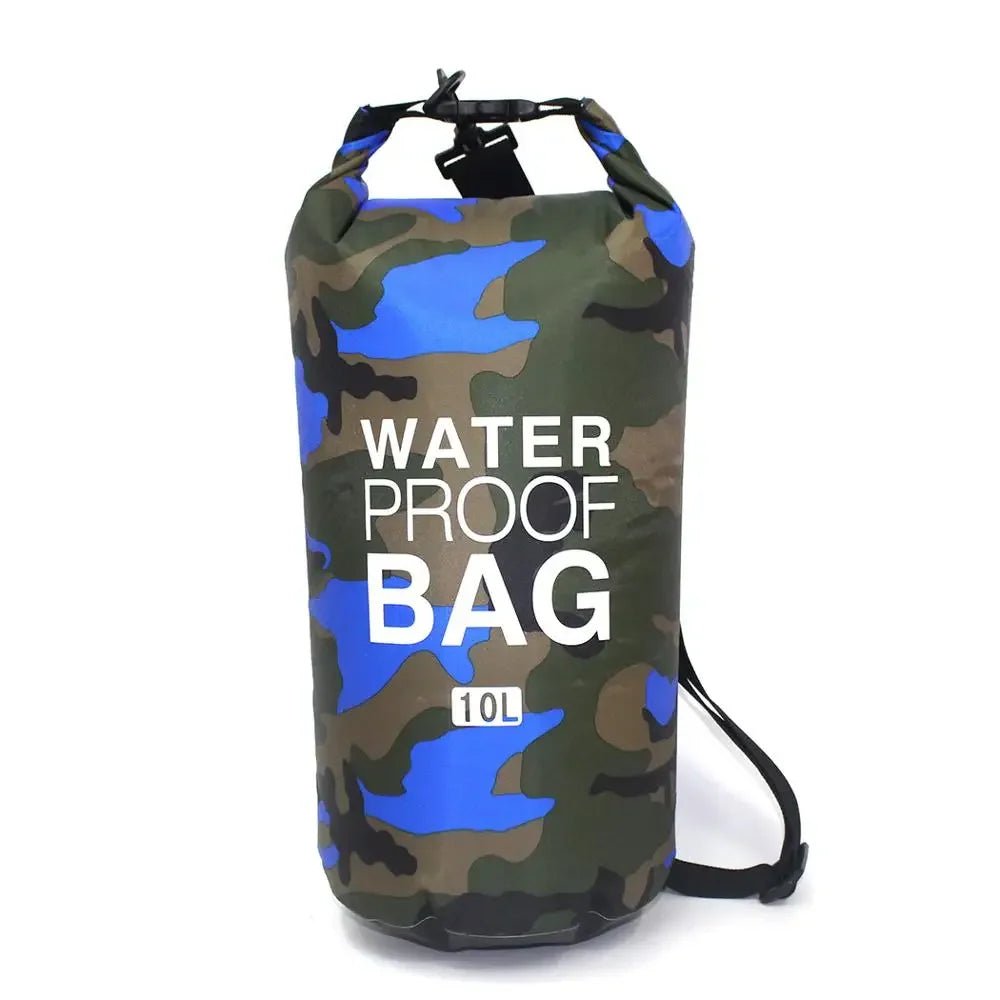 Waterdichte camouflage drybag – 30L rugzak voor rafting, zwemmen & outdoor trektochten - Bivakshop