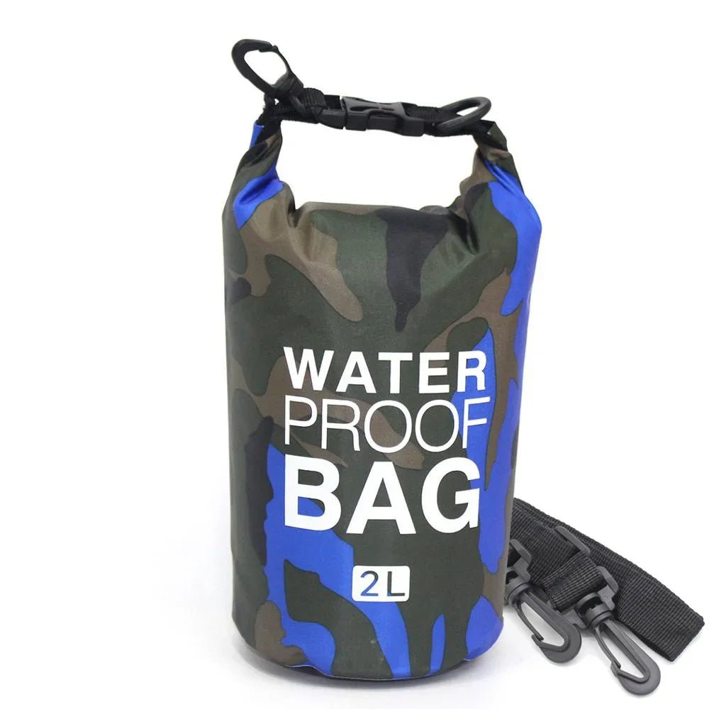 Waterdichte camouflage drybag – 30L rugzak voor rafting, zwemmen & outdoor trektochten - Bivakshop