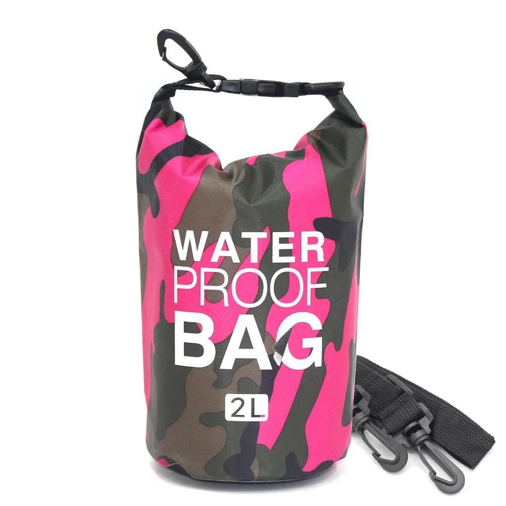 Waterdichte camouflage drybag – 30L rugzak voor rafting, zwemmen & outdoor trektochten - Bivakshop