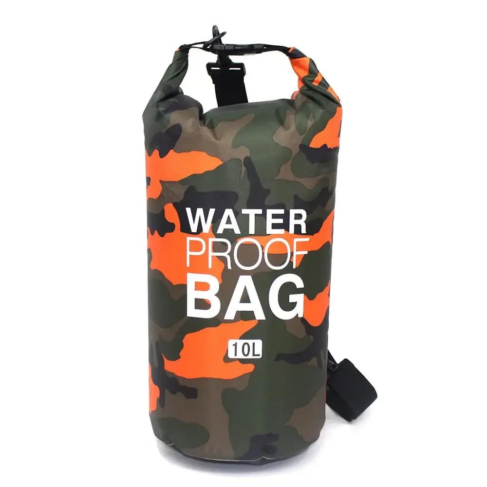 Waterdichte camouflage drybag – 30L rugzak voor rafting, zwemmen & outdoor trektochten - Bivakshop