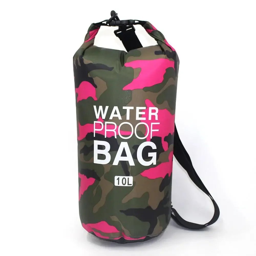Waterdichte camouflage drybag – 30L rugzak voor rafting, zwemmen & outdoor trektochten - Bivakshop