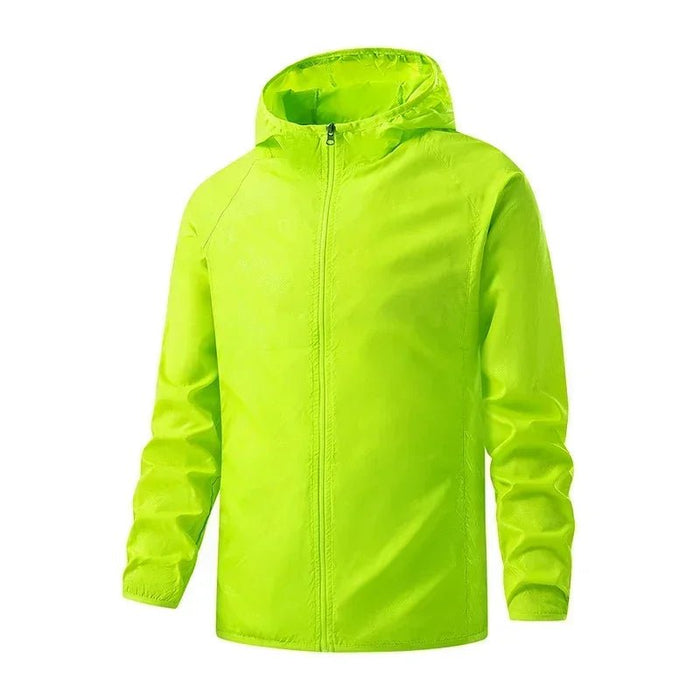Waterdichte Campingregenjas - Lichtgewicht windbreaker voor heren en dames - Sneldrogend en Ademend - Bivakshop