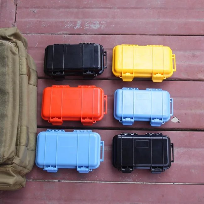 Waterdichte en schokbestendige opbergdoos – Luchtdichte survival container voor accessoires en tools - Bivakshop