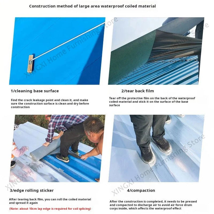 Waterdichte en thermische isolatietape - Zelfklevende reparatietape voor dak - en muurafdichting - Bivakshop