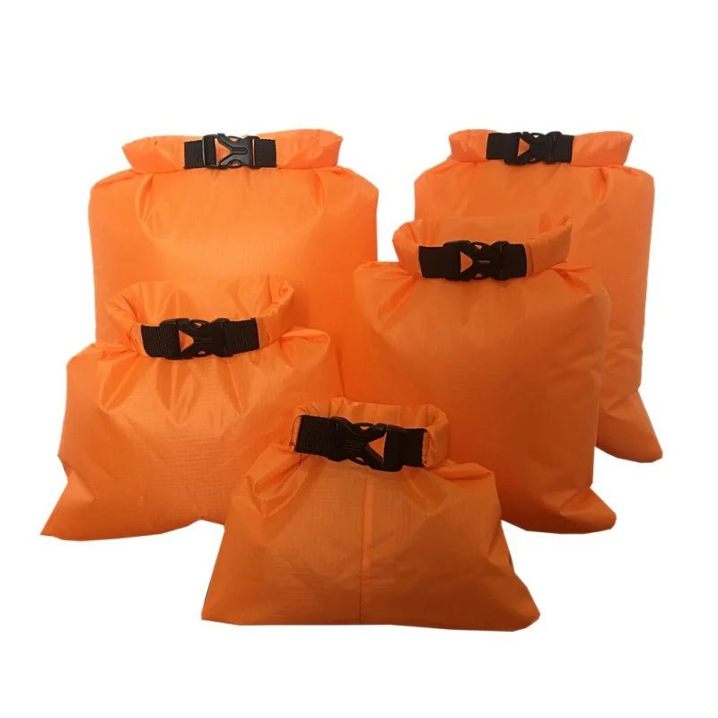Waterdichte opbergzakken set – 5 stuks 5L drybags voor kamperen, kajakken & outdoor avonturen - Bivakshop