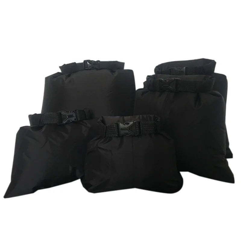 Waterdichte opbergzakken set – 5 stuks 5L drybags voor kamperen, kajakken & outdoor avonturen - Bivakshop