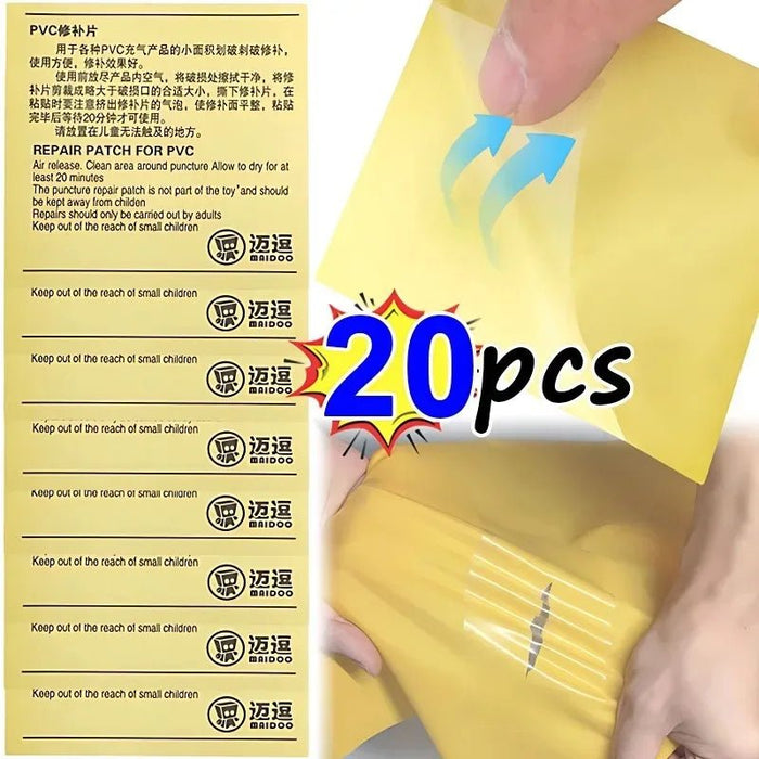 Waterdichte transparante zelfklevende nylon sticker – Reparatietape voor tenten & jassen - Bivakshop