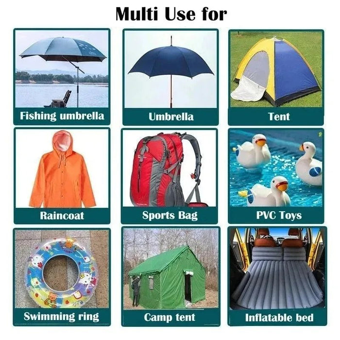 Waterdichte transparante zelfklevende nylon sticker – Reparatietape voor tenten & jassen - Bivakshop