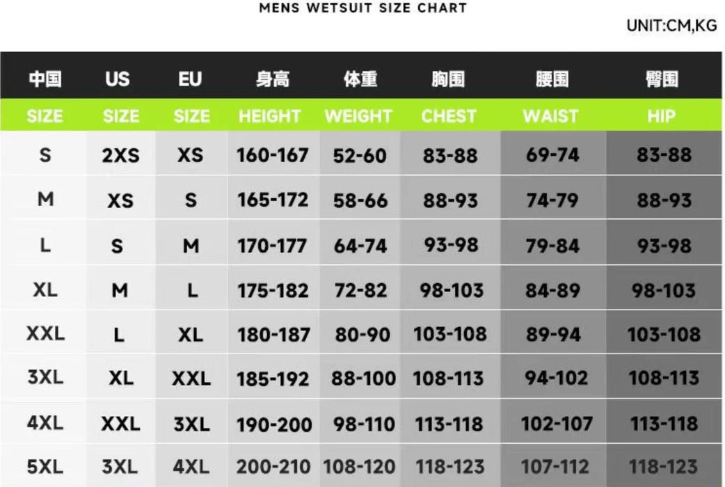 Wetsuit neopreen 2/3 mm – lange mouwen – duik - en snorkelpak - Bivakshop