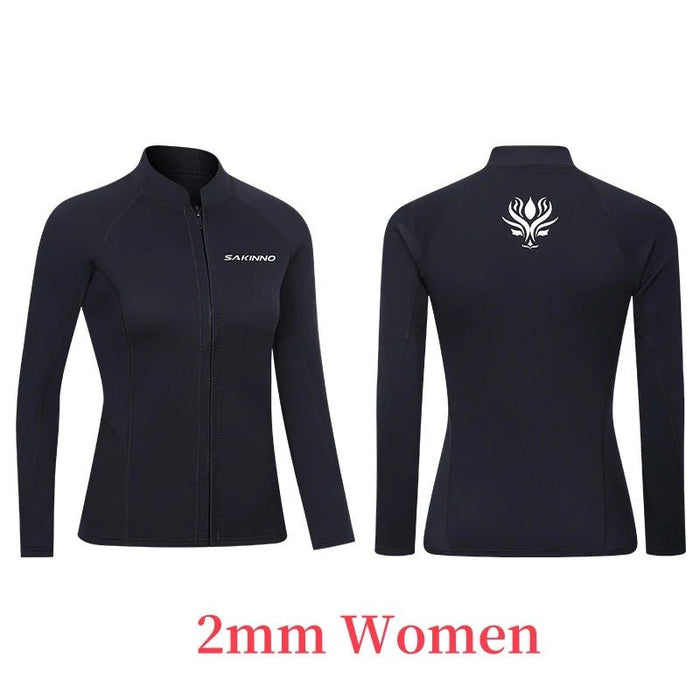 Wetsuit neopreen 2/3 mm – lange mouwen – duik - en snorkelpak - Bivakshop