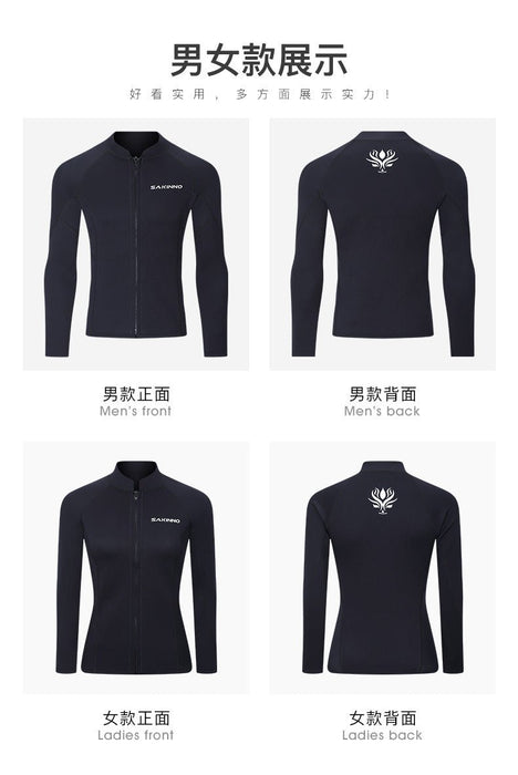 Wetsuit neopreen 2/3 mm – lange mouwen – duik - en snorkelpak - Bivakshop