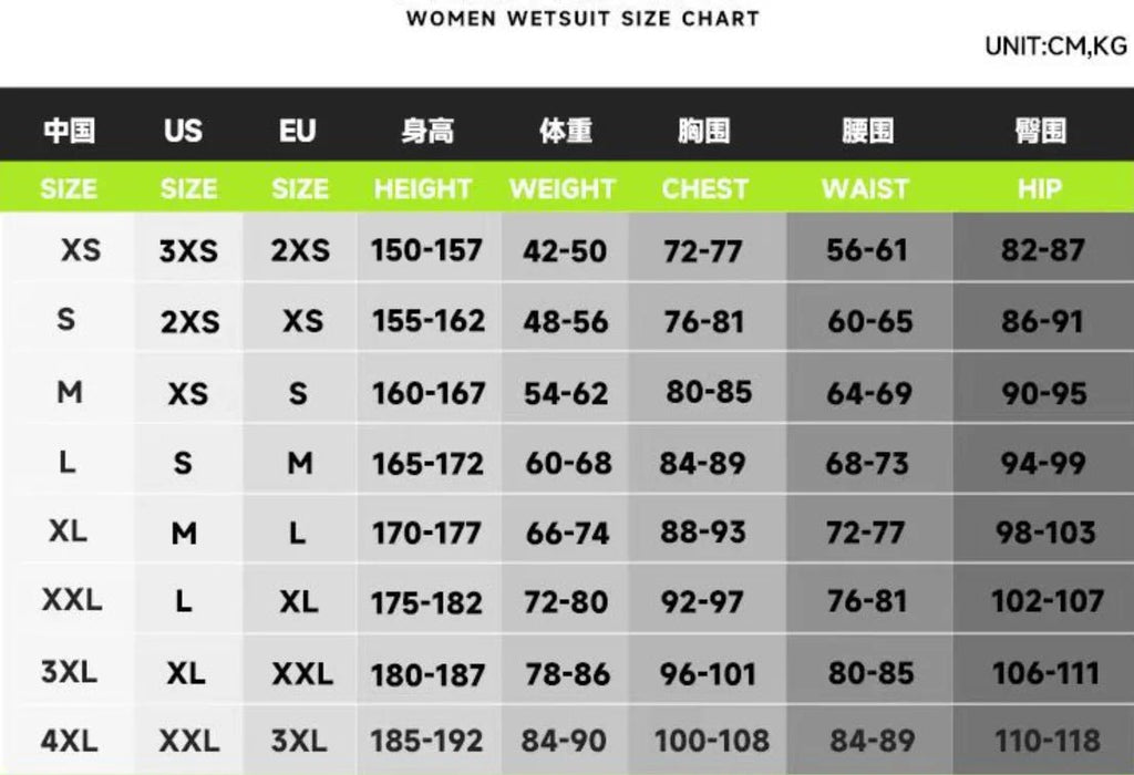 Wetsuit neopreen 2/3 mm – lange mouwen – duik - en snorkelpak - Bivakshop