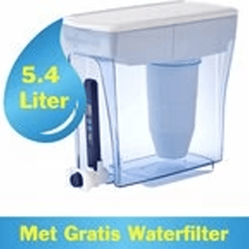 ZeroWater - waterkan - met TDS meter - 1,4L tot 18,9L - Bivakshop