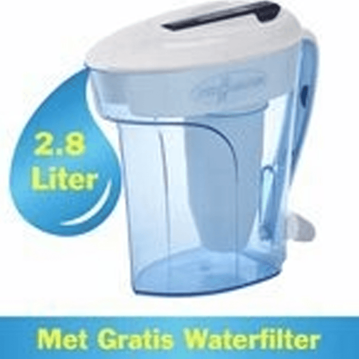 ZeroWater - waterkan - met TDS meter - 1,4L tot 18,9L - Bivakshop