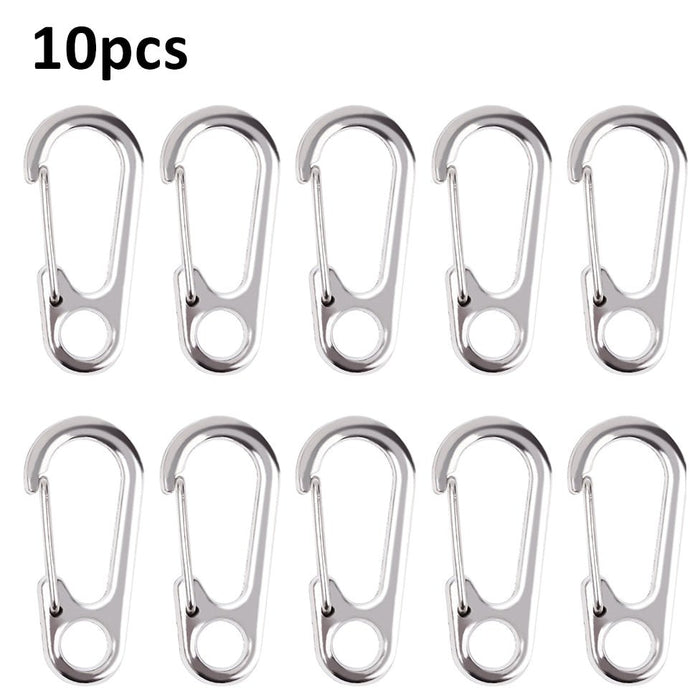 karabijnhaken set 10 stuks outdoor