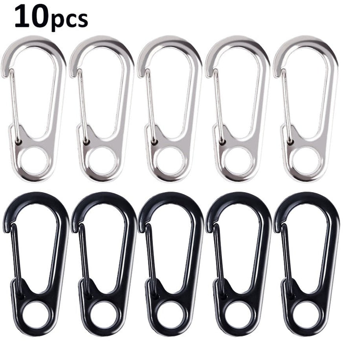 karabijnhaken set 10 stuks outdoor