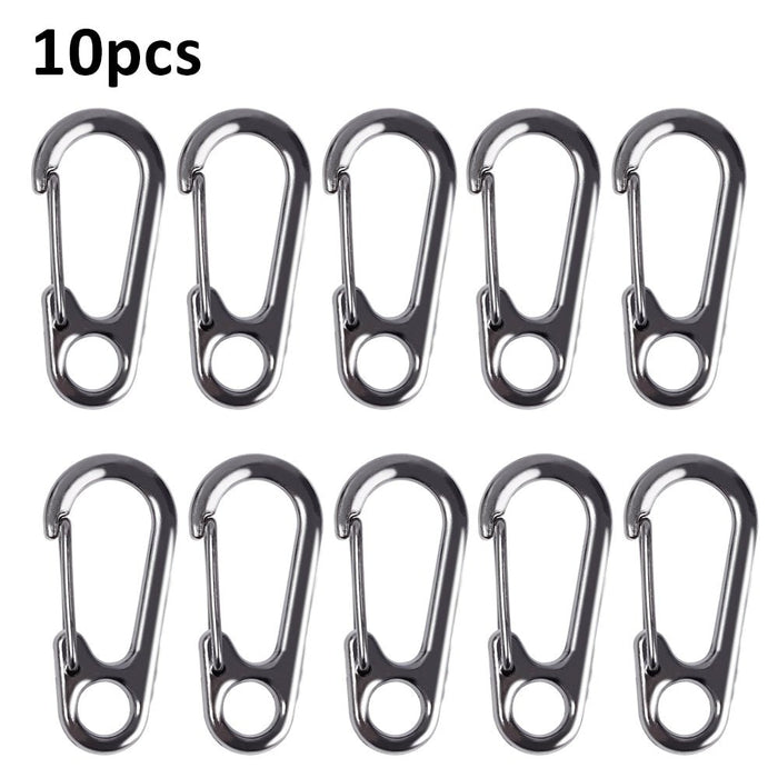 karabijnhaken set 10 stuks outdoor