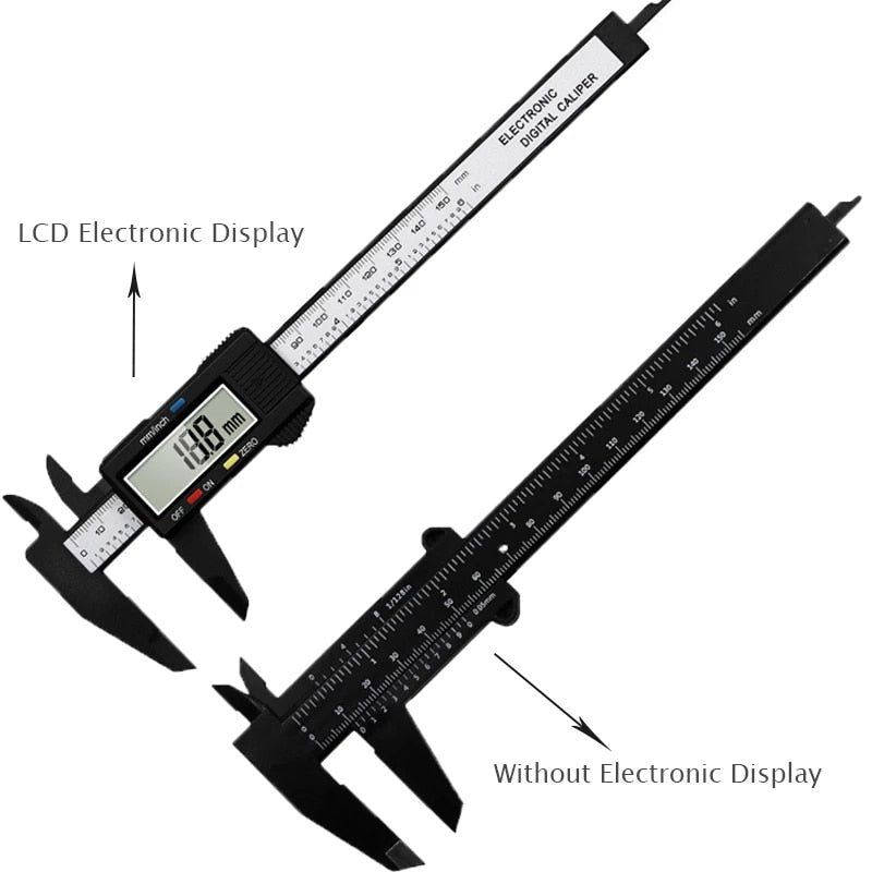 150Mm Elektronische Digitale Schuifmaat - Gauge Pachometer - Digitale Micrometer Meetgereedschap - Bivakshop