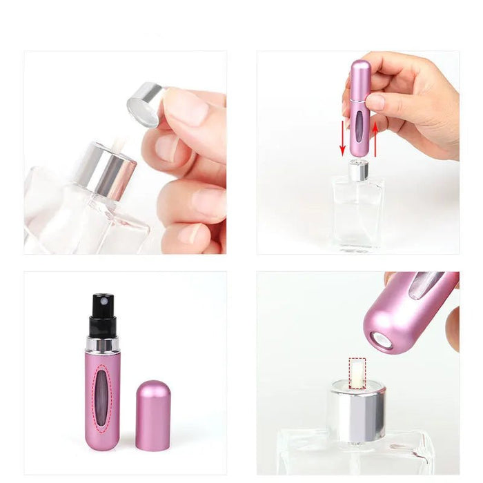 mini parfum verstuiver hervulbare spray 5ml